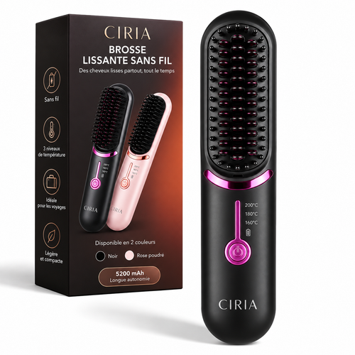 Brosse Lissante Sans Fil